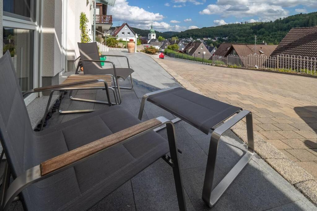 Wohnung Mit Talblick, Ladestation E-Auto Siegen Eksteriør billede