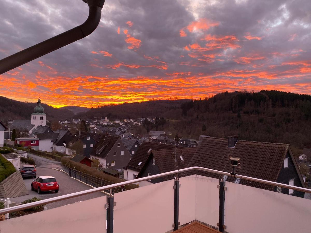 Wohnung Mit Talblick, Ladestation E-Auto Siegen Eksteriør billede