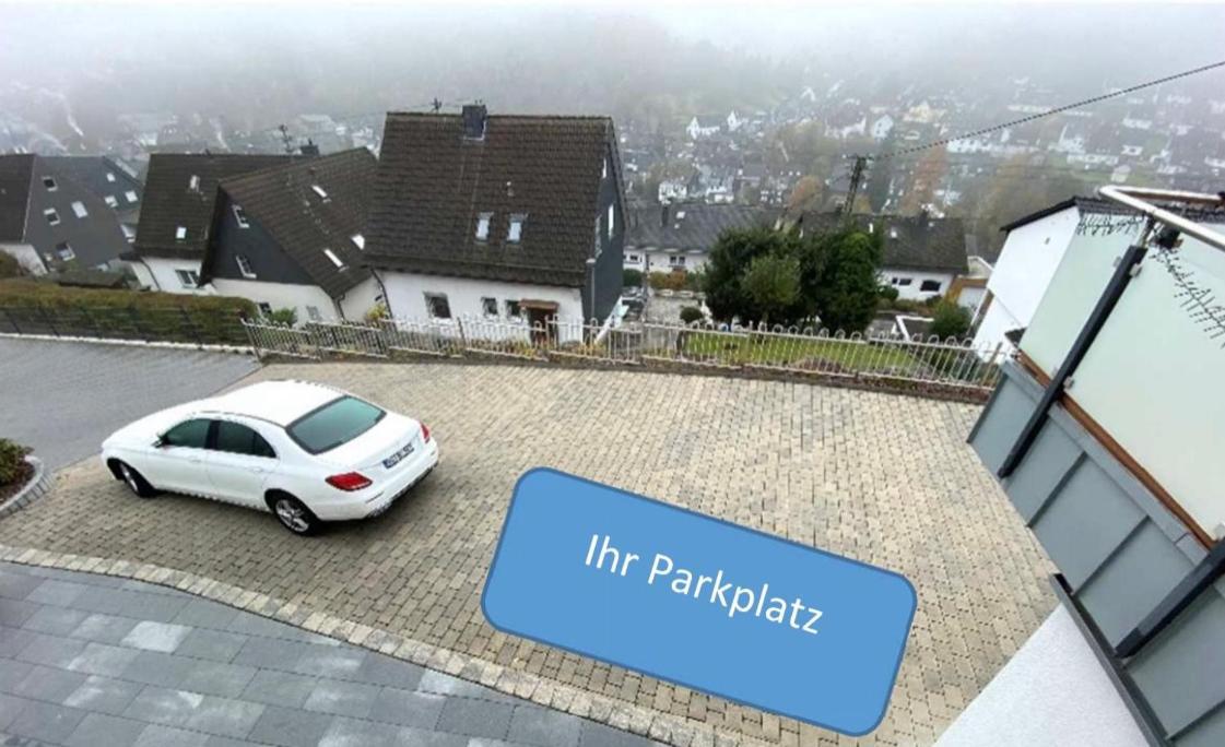 Wohnung Mit Talblick, Ladestation E-Auto Siegen Eksteriør billede